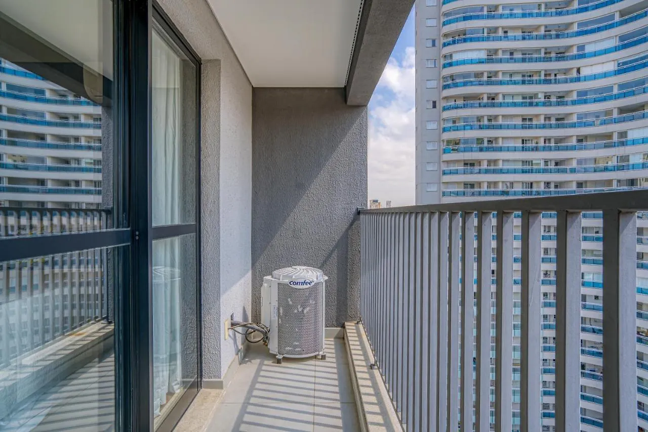 公寓 360 Suites Aurora Republica - Apartamentos Mobiliados 圣保罗 巴西