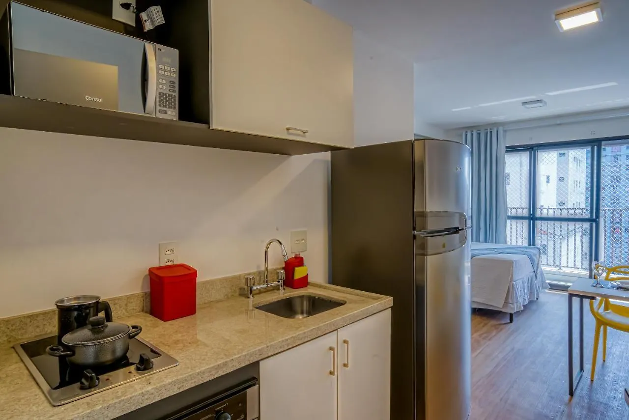 360 Suites Aurora Republica - Apartamentos Mobiliados 圣保罗 0*,  巴西