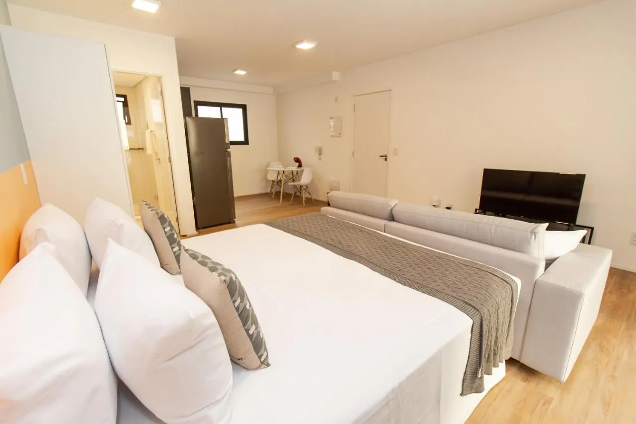 Apartment 360 Suites Aurora Republica - Apartamentos Mobiliados Sao Paulo