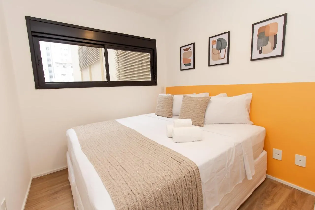 360 Suites Aurora Republica - Apartamentos Mobiliados Sao Paulo Apartment