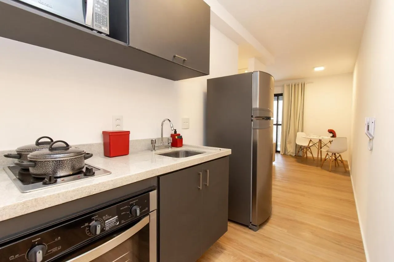 360 Suites Aurora Republica - Apartamentos Mobiliados Sao Paulo Apartment