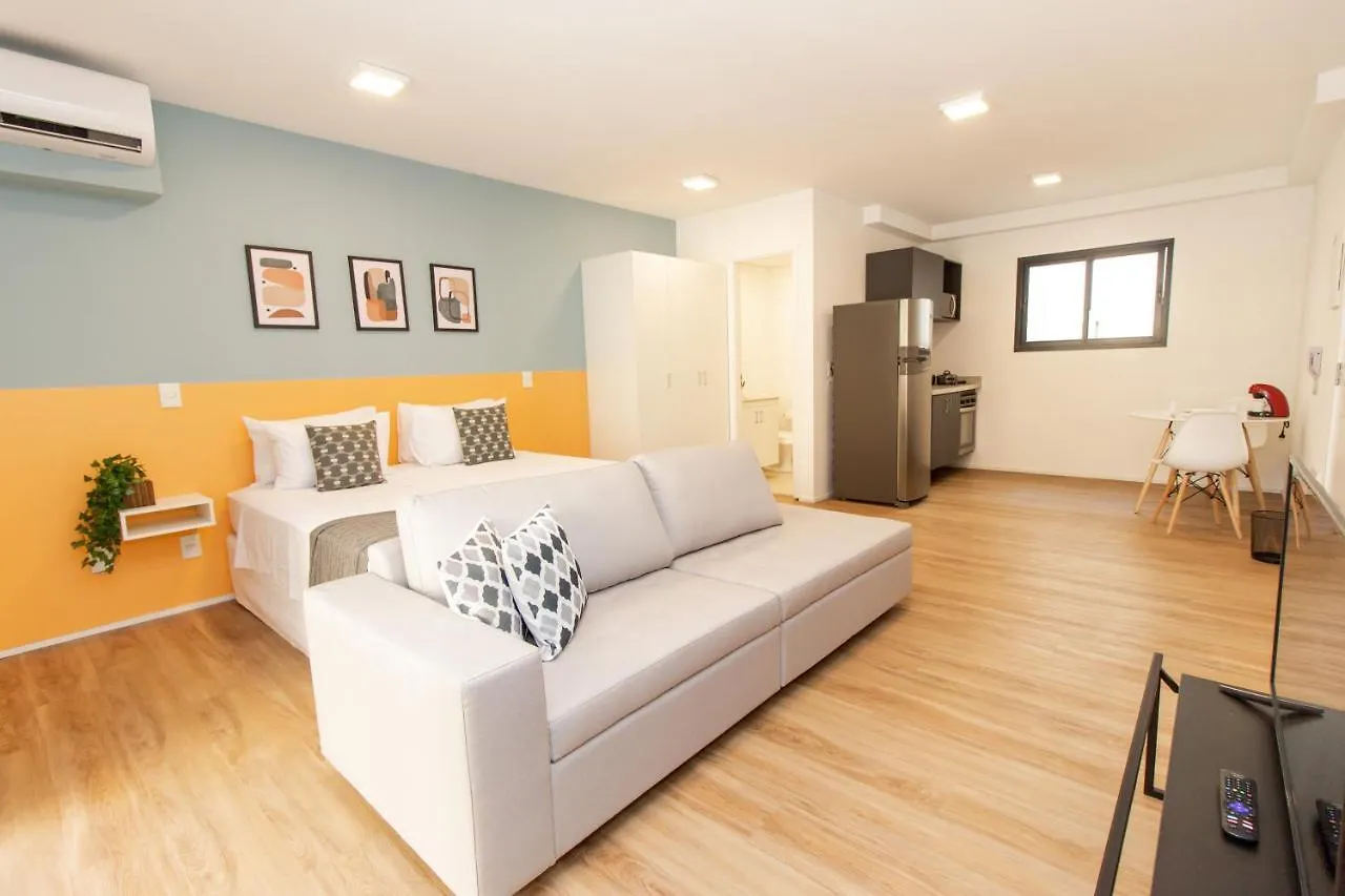 360 Suites Aurora Republica - Apartamentos Mobiliados Sao Paulo