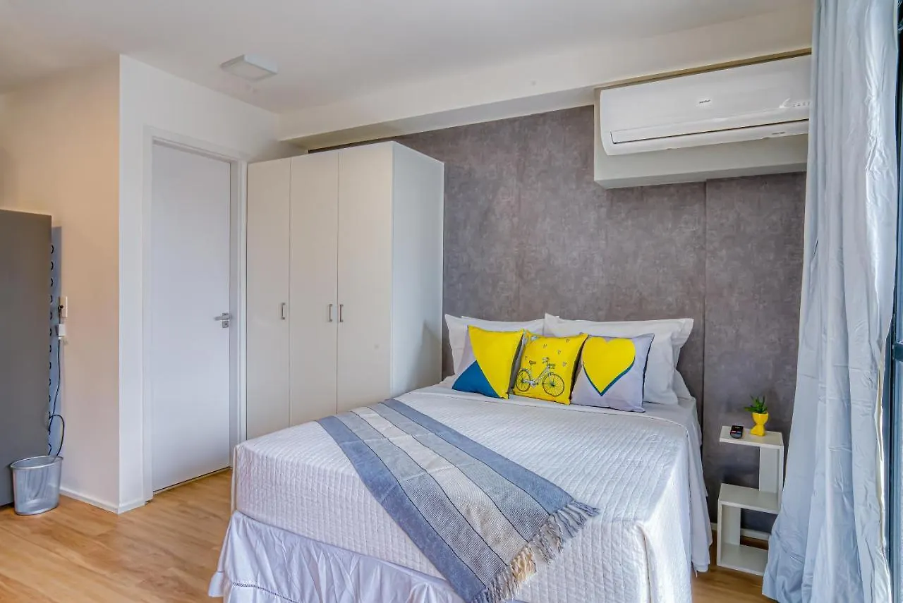 Apartament 360 Suites Aurora Republica - Apartamentos Mobiliados São Paulo
