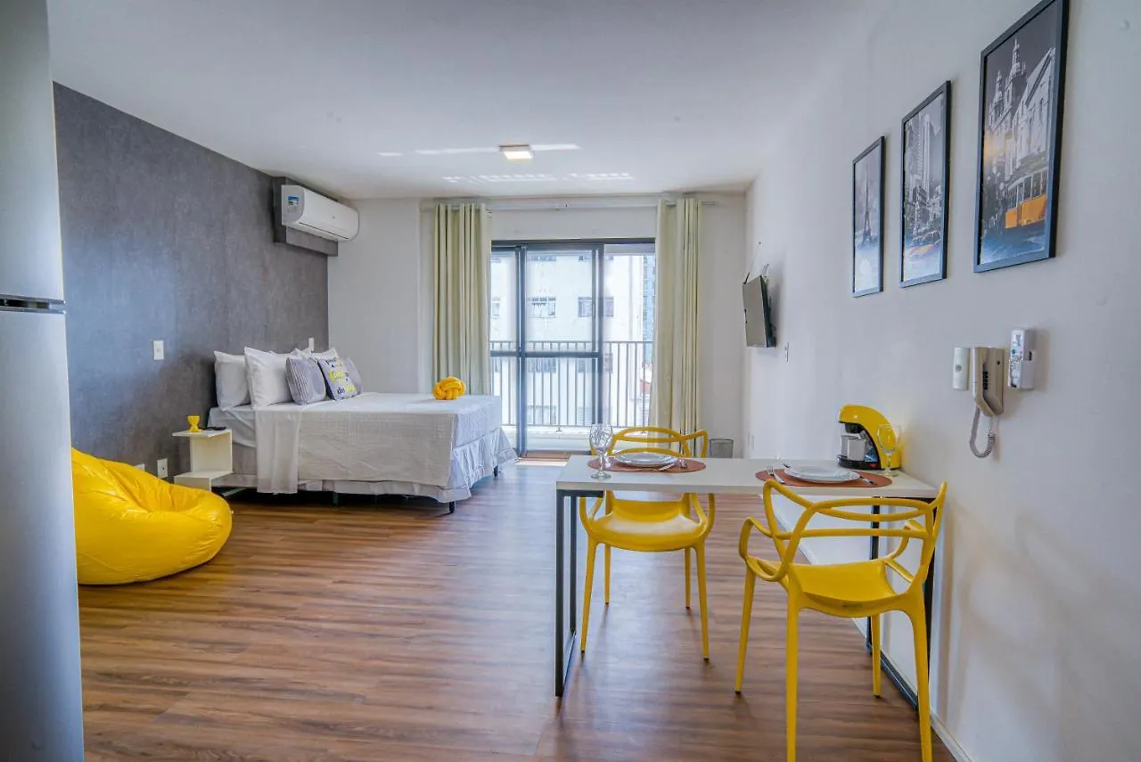 360 Suites Aurora Republica - Apartamentos Mobiliados São Paulo Apartament
